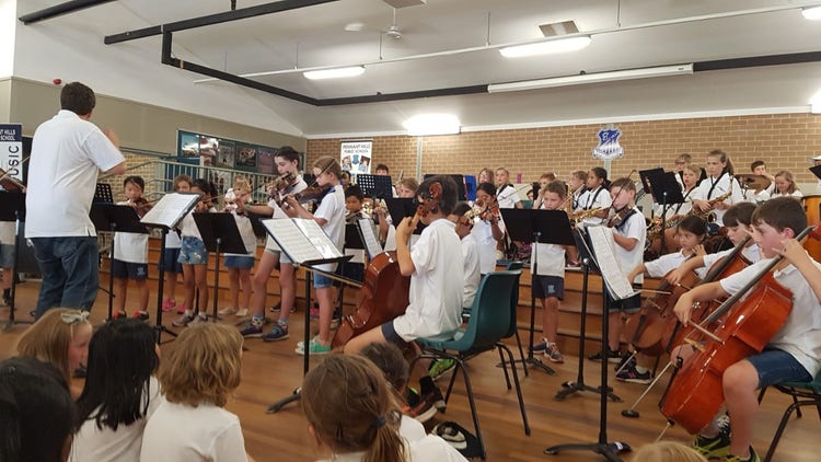 String Group performing